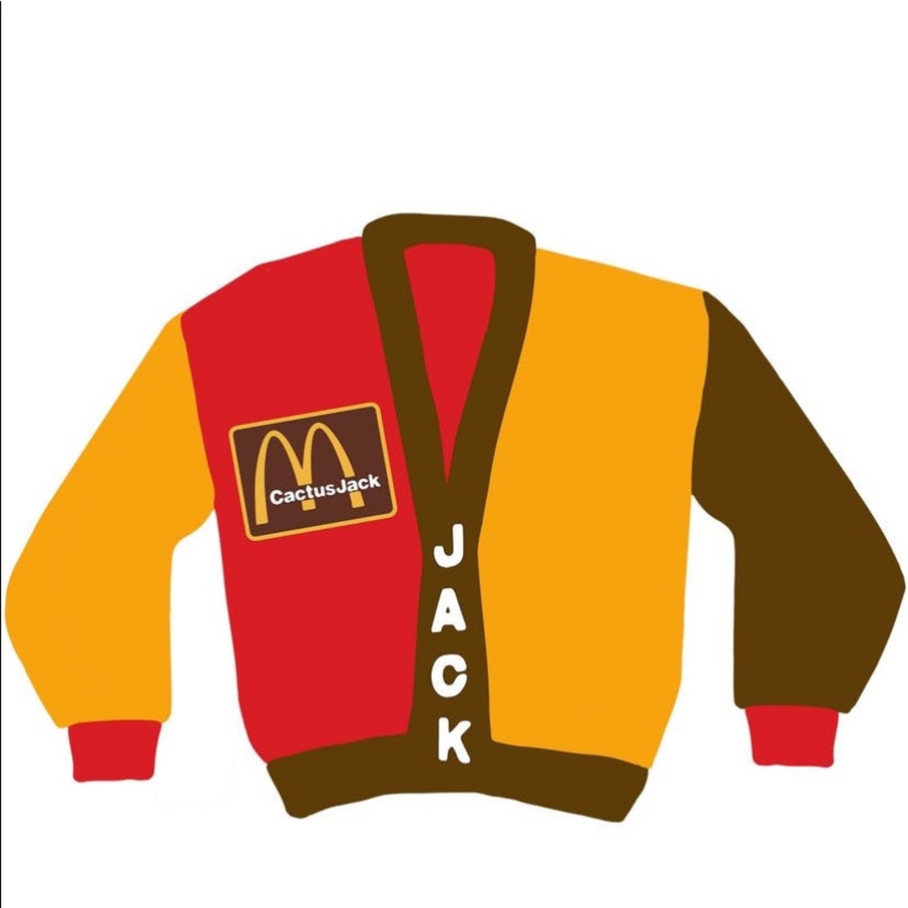Travis Scott x McDonald's Cactus Cardigan